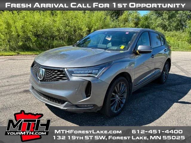 Certified Used 2024 Gray Acura A-Spec Advance Package image 4