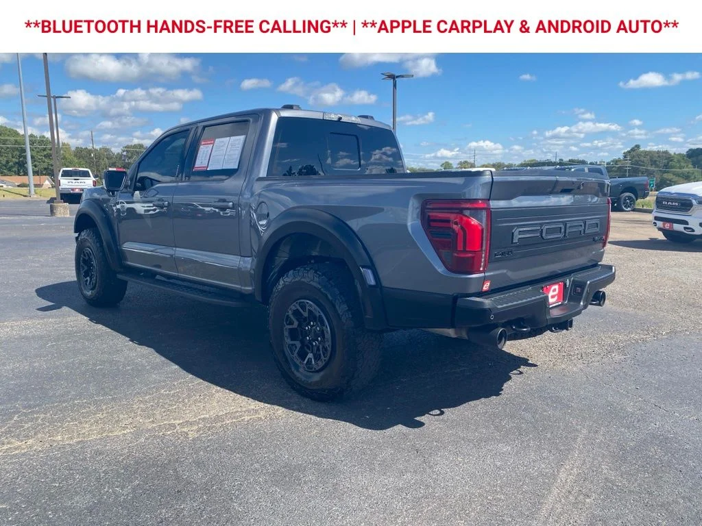 Used 2024 Carbonized Gray Metallic Ford Raptor image 6