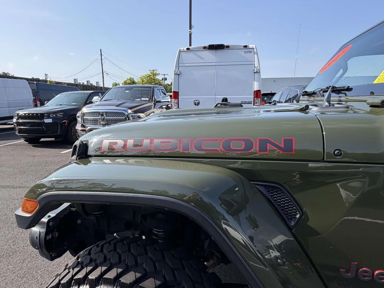 Used 2021 Sarge Green Clearcoat Jeep Rubicon 4x4 image 19