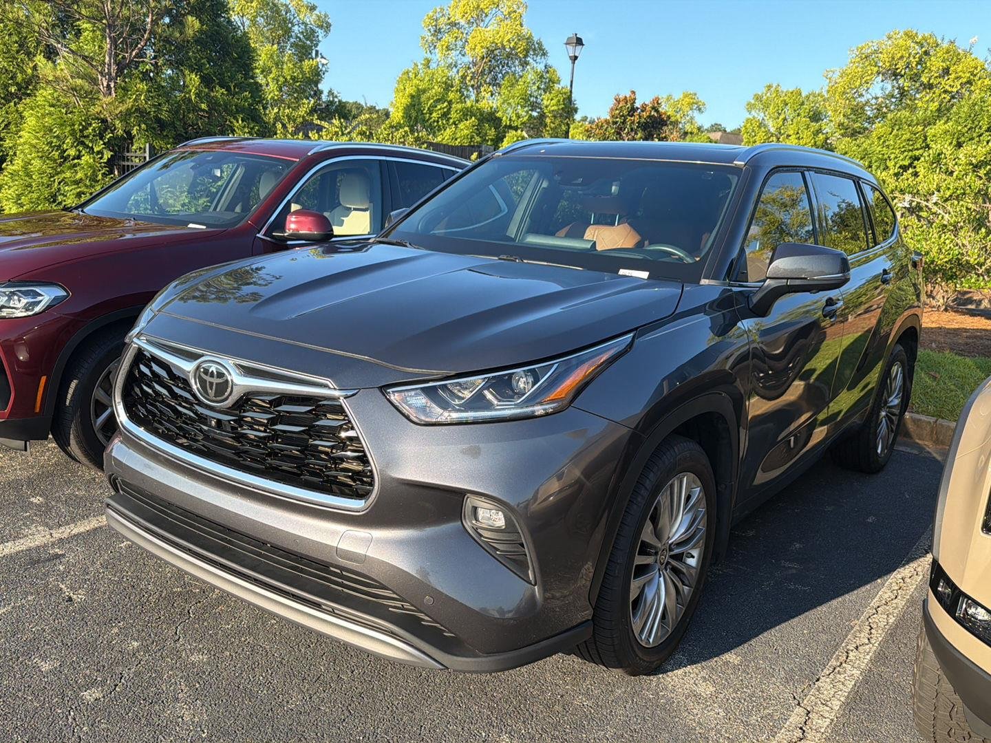 Used 2024 Magnetic Gray Metallic Toyota Platinum image 1