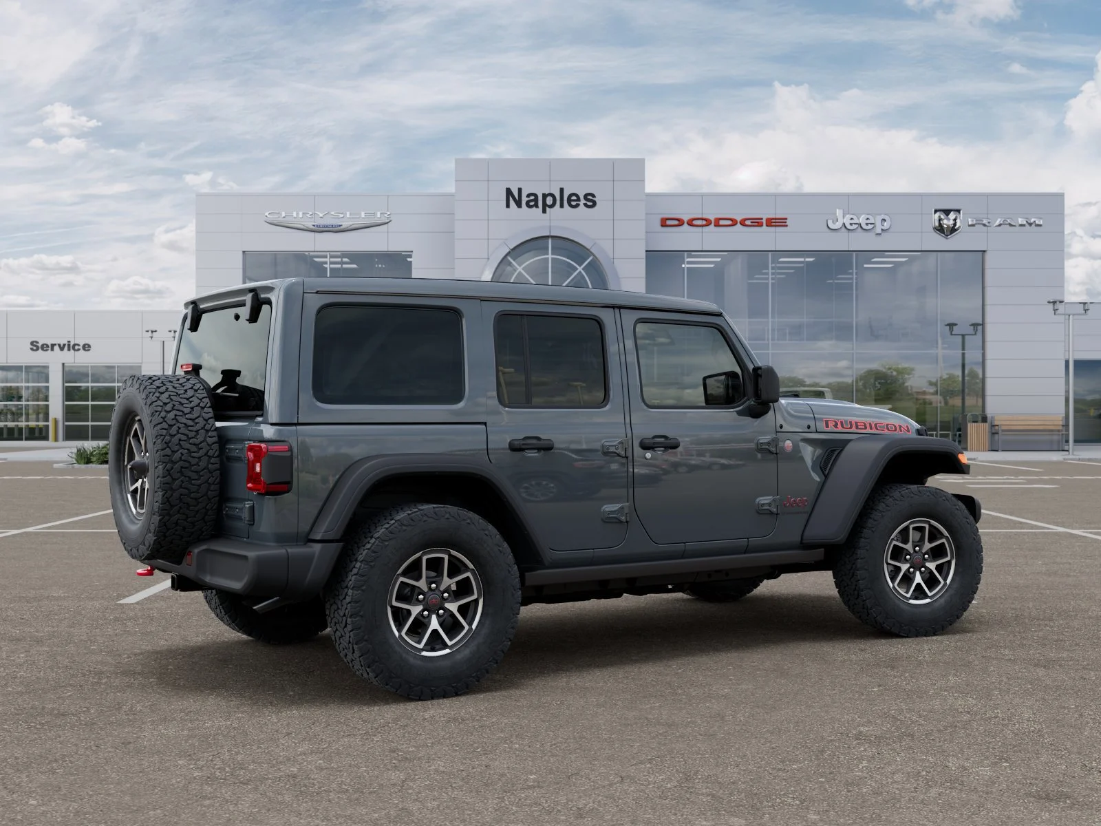 New 2026 Anvil Clear-Coat Exterior Paint Jeep Rubicon image 4