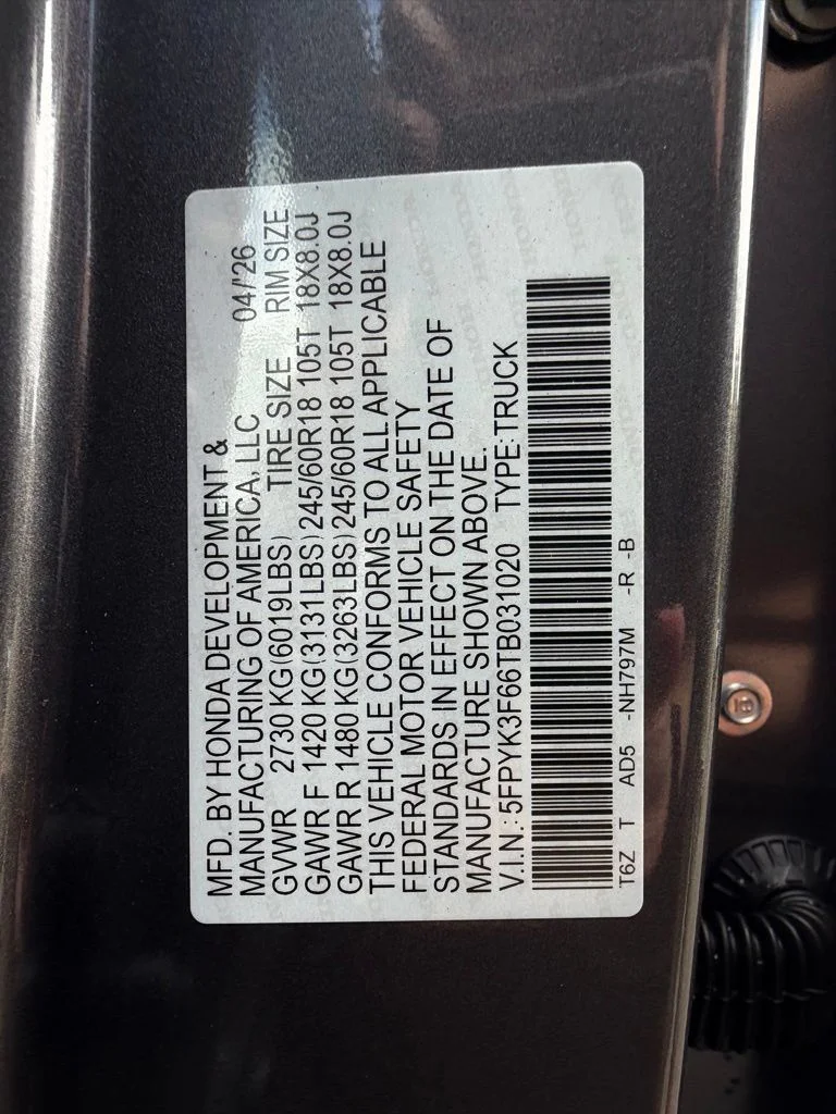 New 2026 Modern Steel Metallic Honda TrailSport image 28