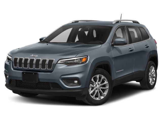 Used 2021 Slate Blue Pearlcoat Jeep Latitude image 1