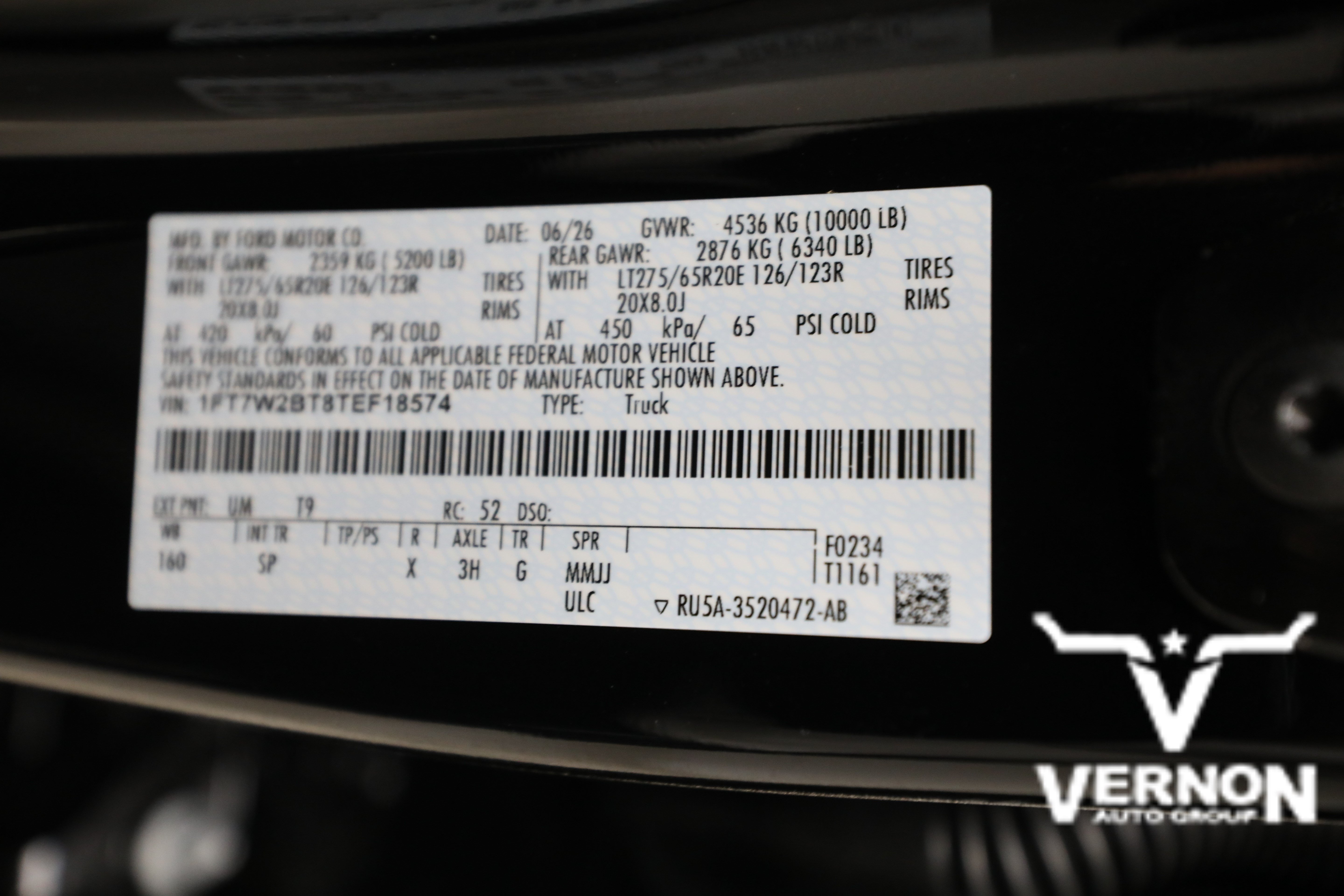 New 2026 Agate Black Metallic Ford  image 41