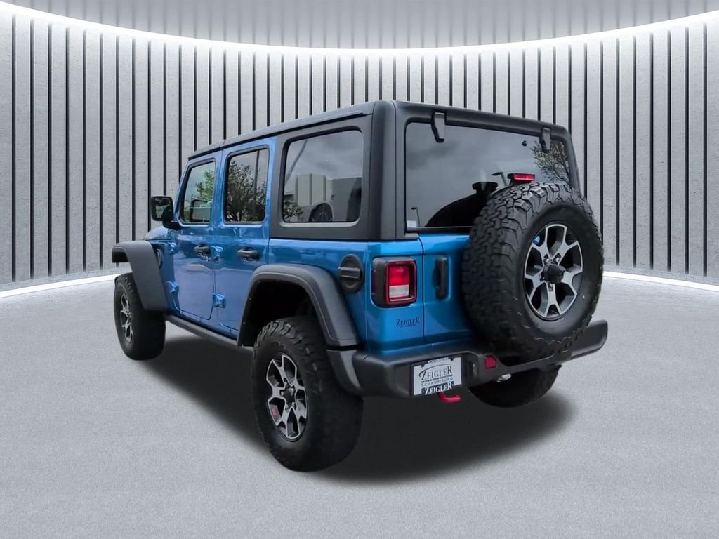 Used 2023 Blue Jeep Rubicon image 13