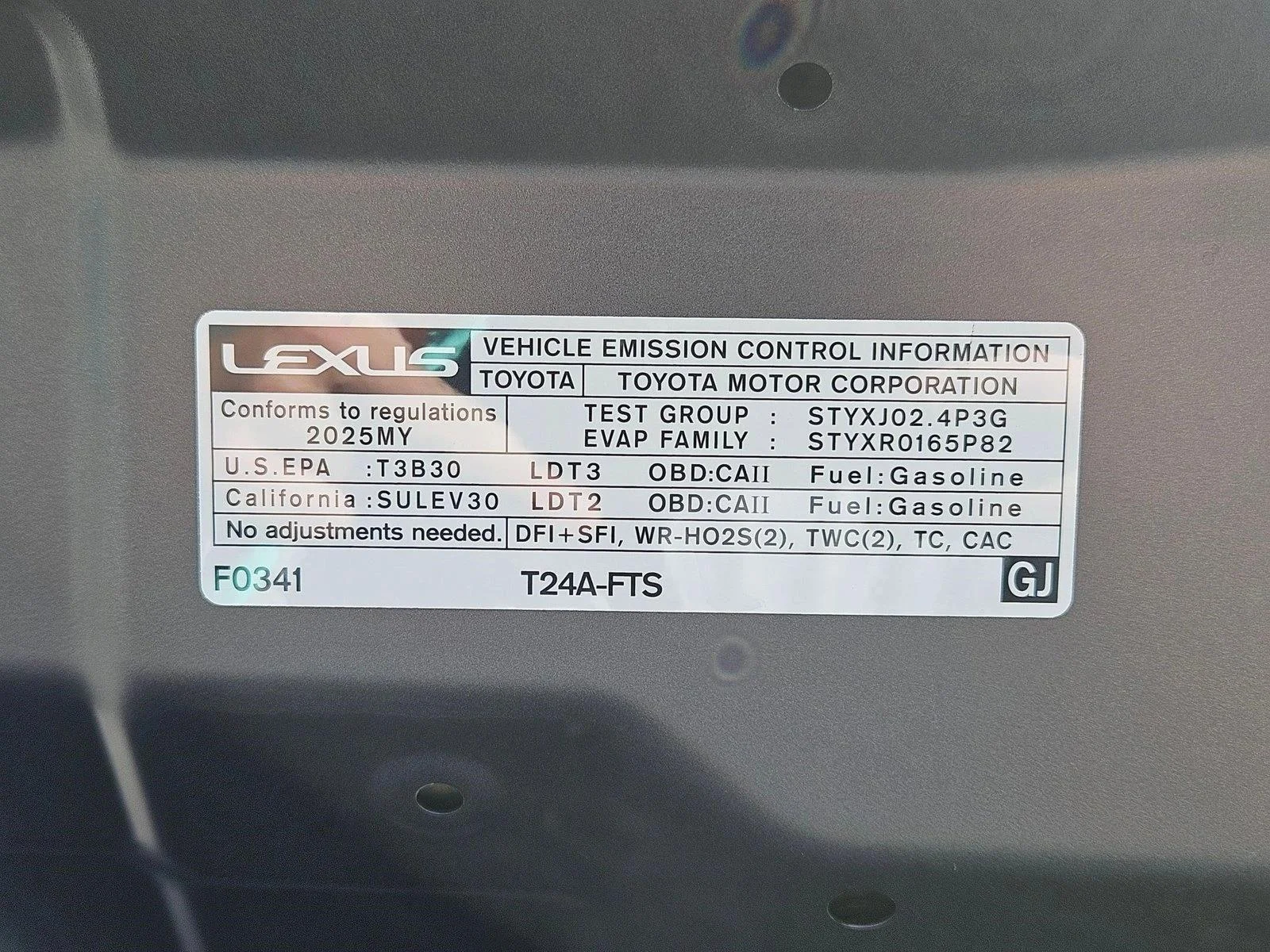 Certified Used 2025 Cloudburst Gray Lexus PREMIUM image 28