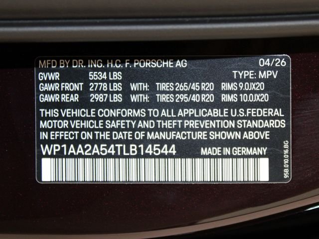 New 2026 Copper Ruby Metallic Porsche  image 27