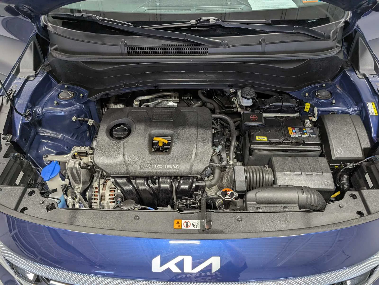 Used 2024 Dark Ocean Blue Kia EX image 14