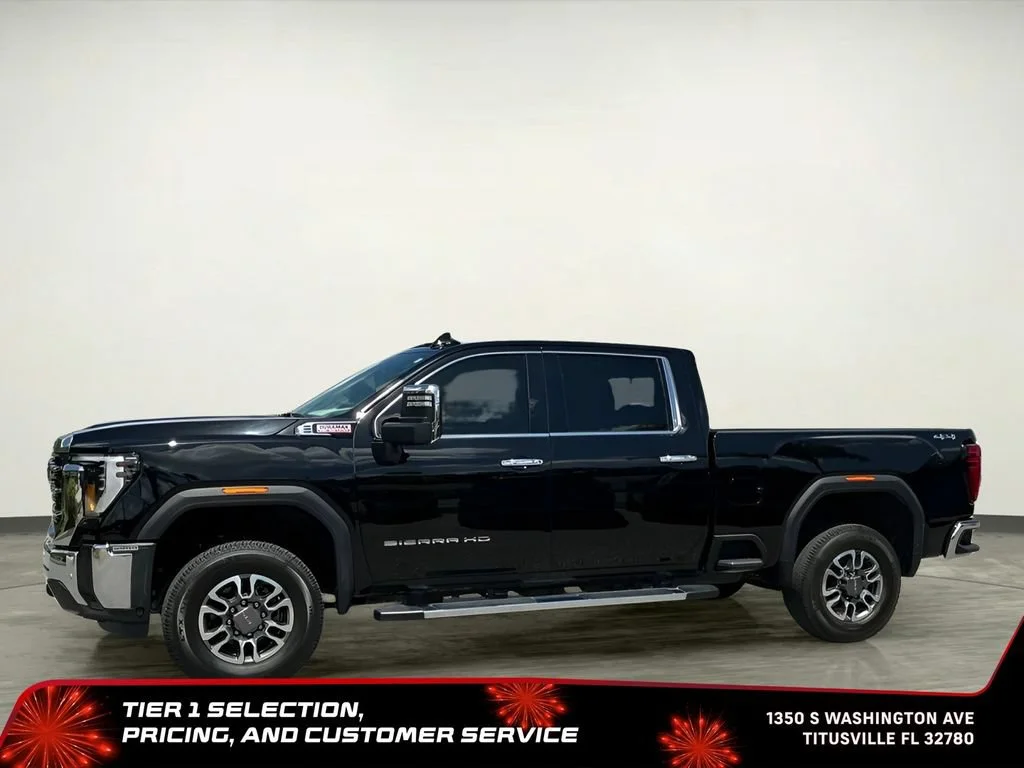 Certified Used 2024 Onyx Black GMC SLT image 3