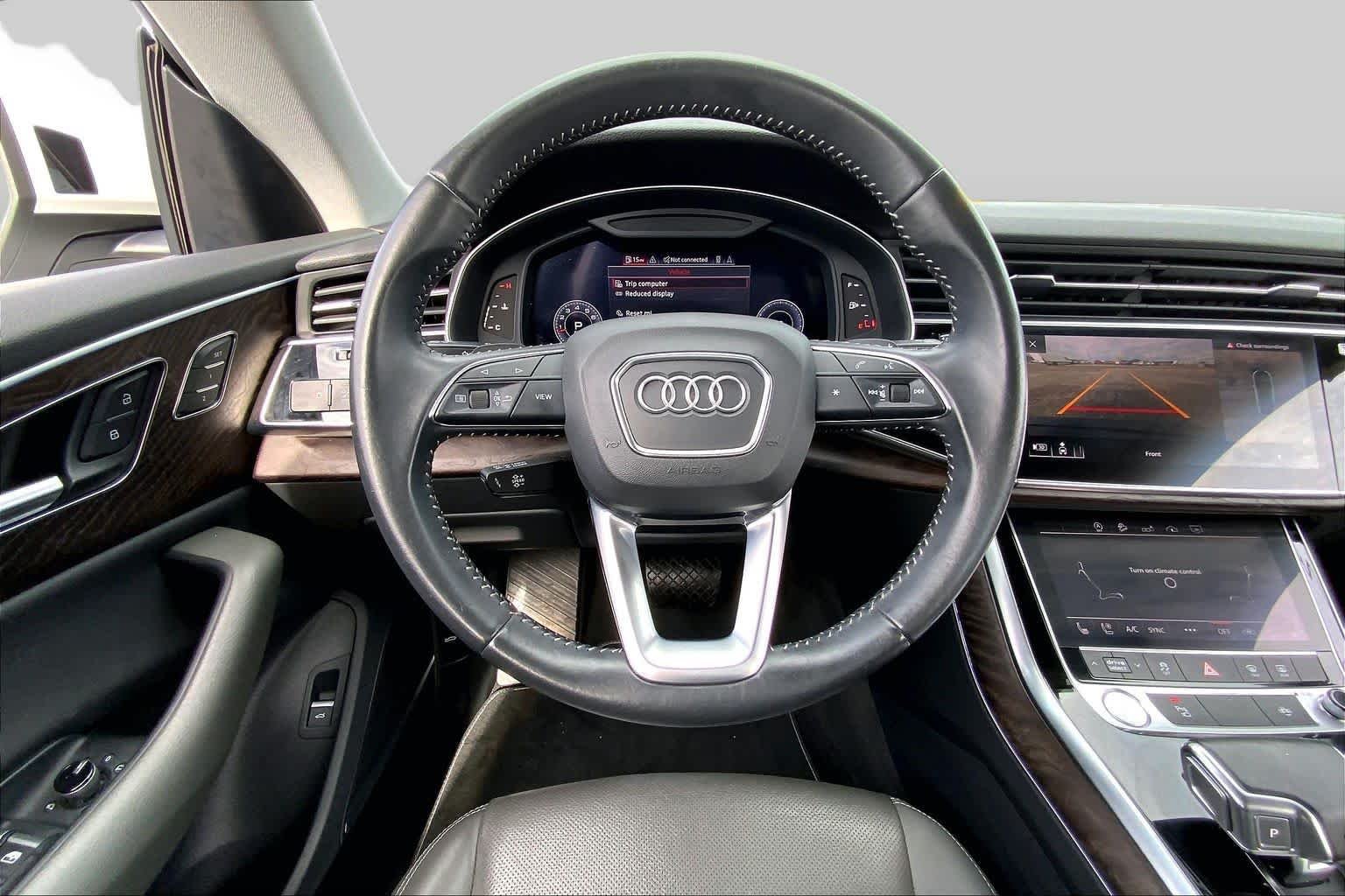 Used 2020 Glacier White Metallic Audi Premium Plus image 6
