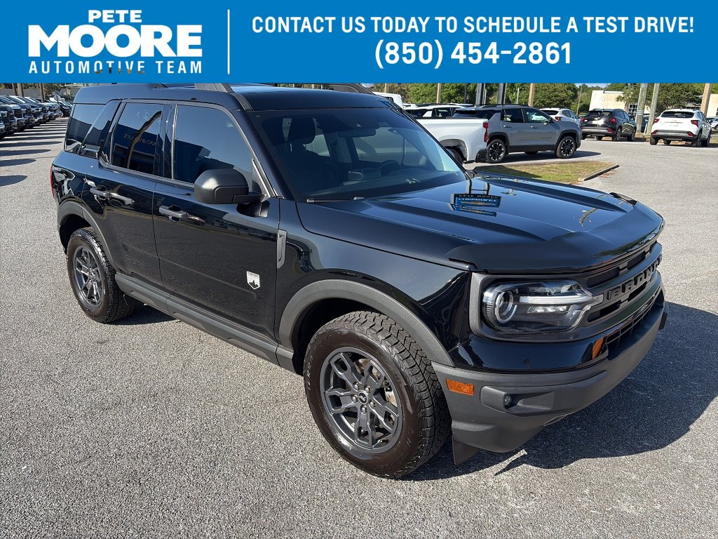 Used 2021 Shadow Black Ford Big Bend image 1