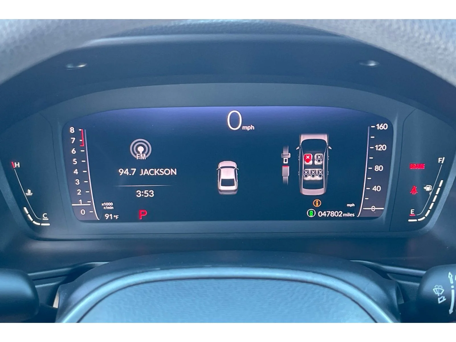 Used 2024 Canyon River Blue Metallic Honda EX image 36
