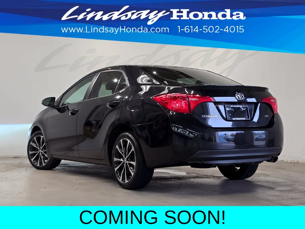 Used 2017 Black Sand Pearl Toyota SE image 4