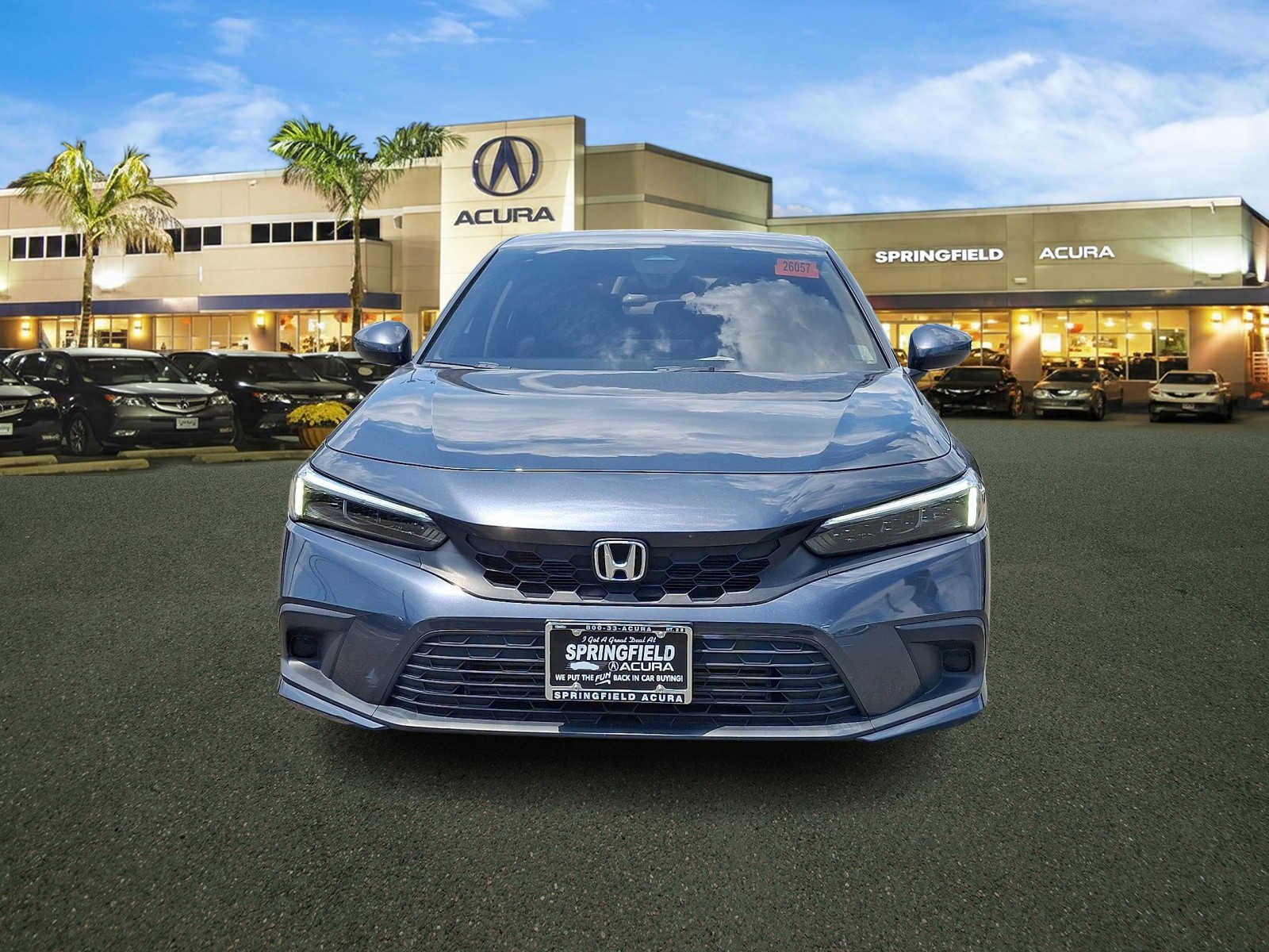 Used 2023 Meteorite Gray Metallic Honda EX-L image 2