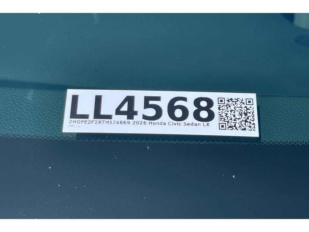 Certified Used 2026 Meteorite Gray Metallic Honda LX image 14