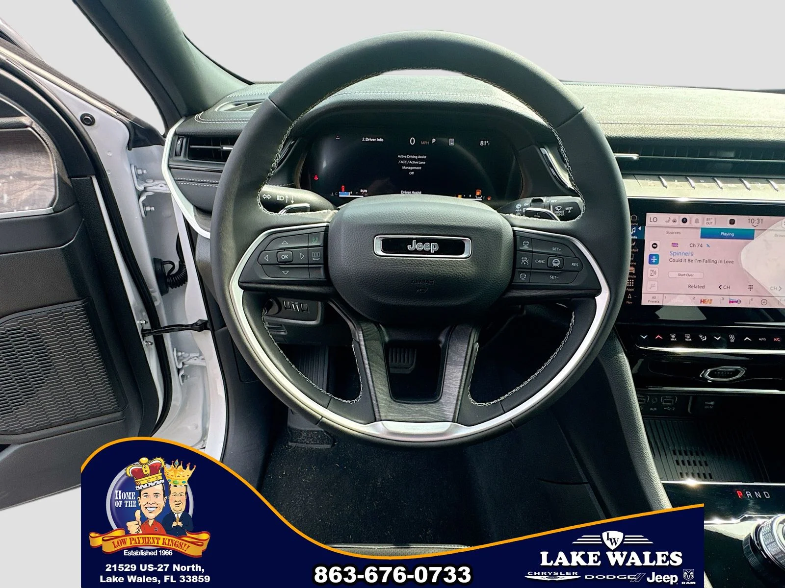 New 2026 Bright White Clearcoat Jeep Laredo image 10