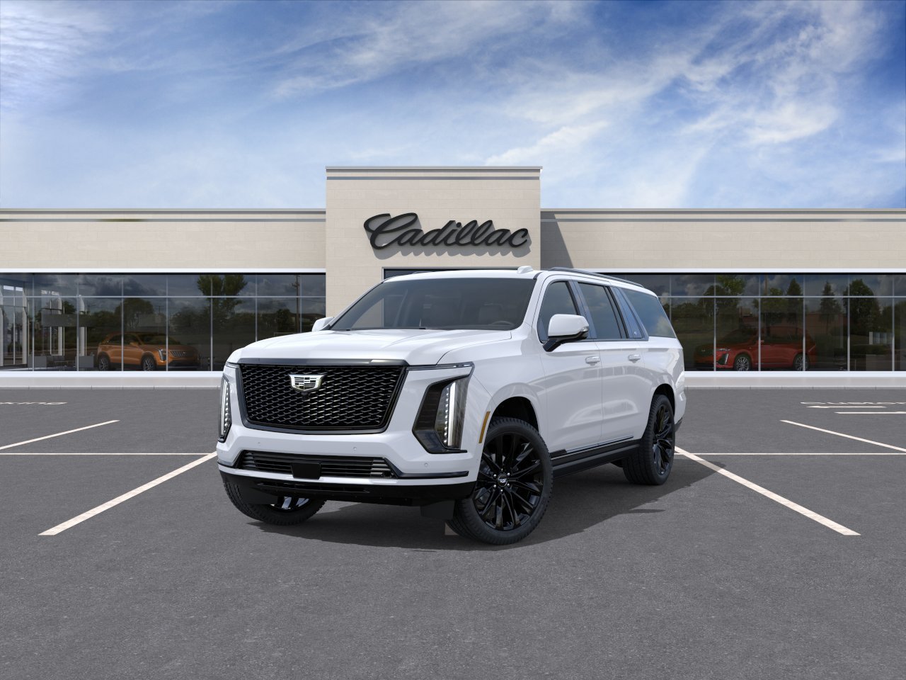 New 2026 Vibrant White Tricoat Cadillac Platinum Sport image 8