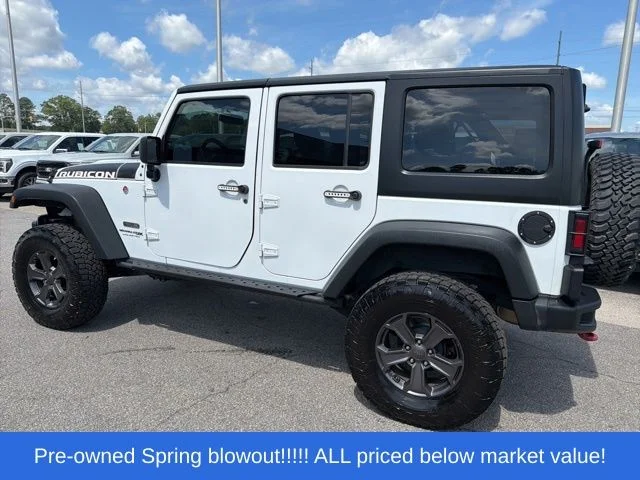 Used 2018 White Jeep Unlimited Rubicon image 7