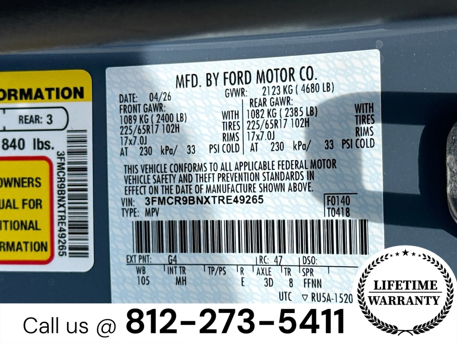 New 2026 Azure Gray Metallic Tri-Coat Ford Big Bend® image 31