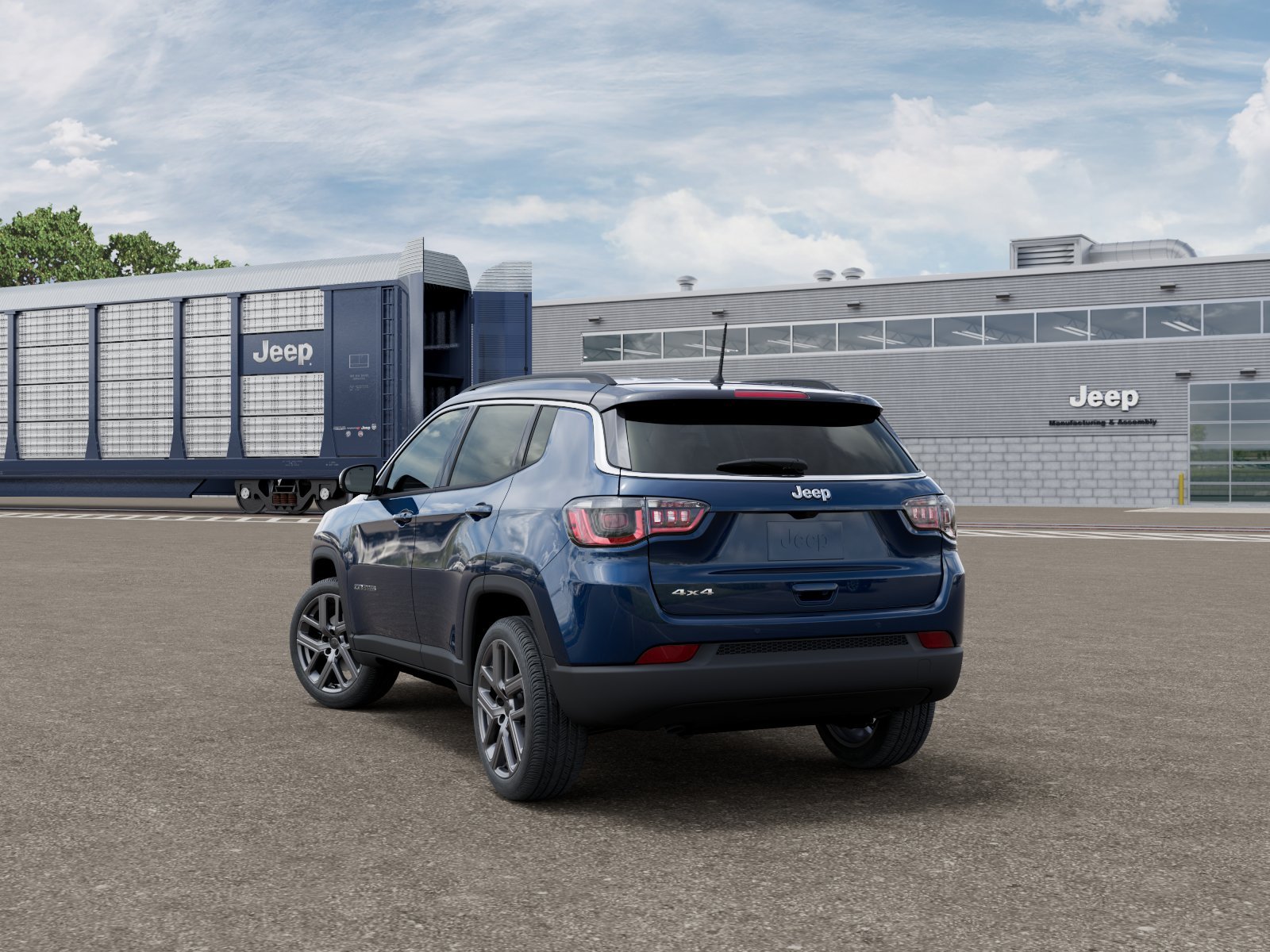 New 2026 Fathom Blue Pearl-Coat Exterior Paint Jeep Limited image 24