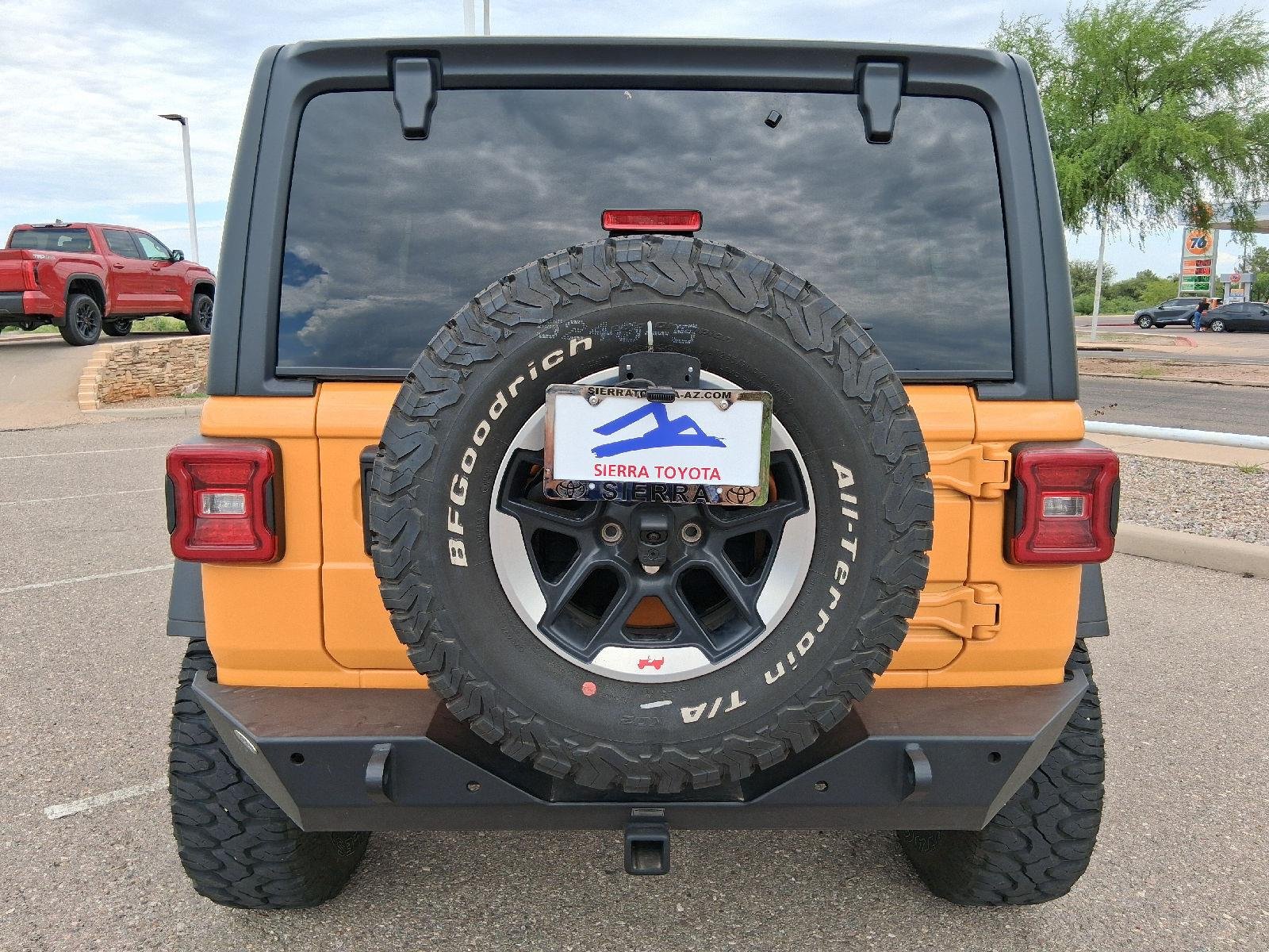 Used 2021 Nacho Clearcoat Jeep Unlimited Rubicon image 4