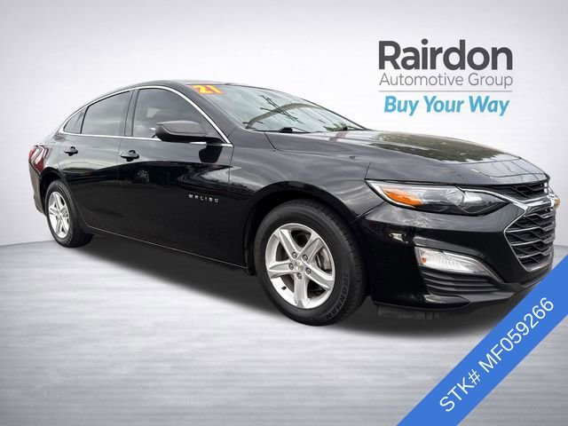 Used 2021 Mosaic Black Metallic Chevrolet LS image 2