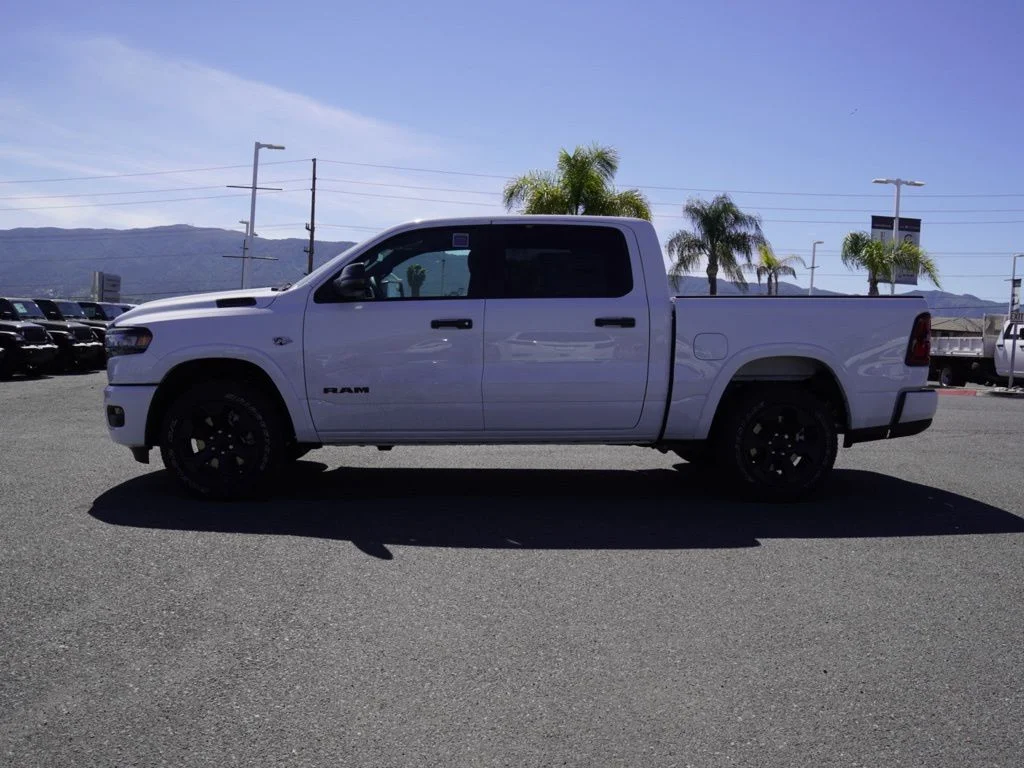 New 2026 Bright White Clear-Coat Exterior Paint RAM Big Horn/Lone Star image 6