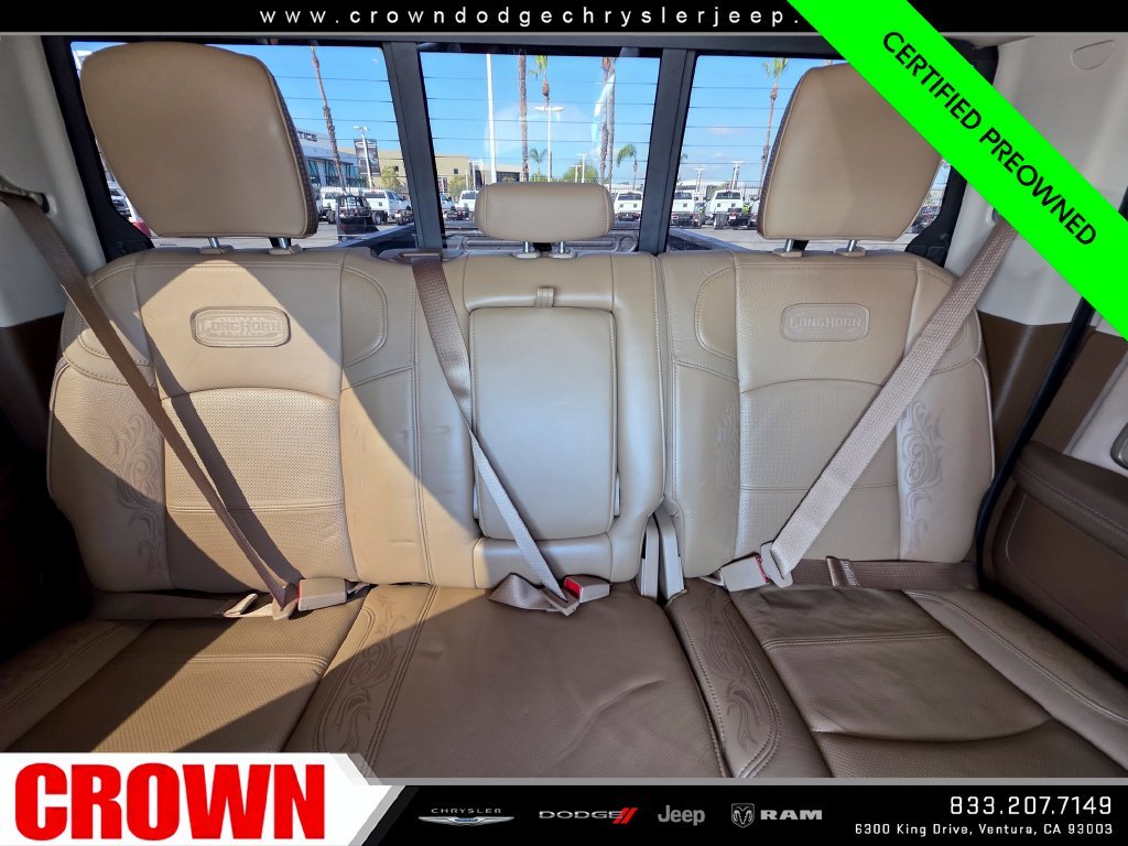 Certified Used 2021 White Ram Limited Longhorn image 24