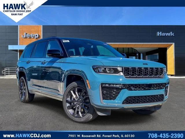 New 2026 Steel Blue Jeep Limited Reserve image 1