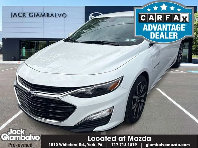 Used 2023 White Chevrolet RS image 1