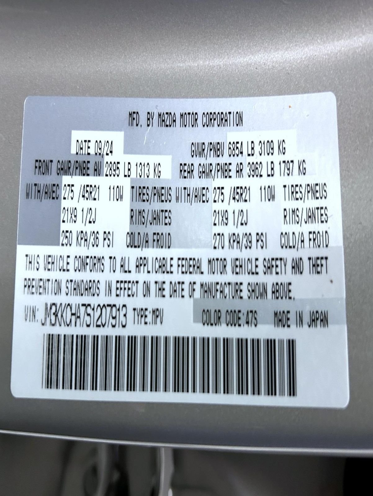Used 2025 Silver Mazda Premium image 26