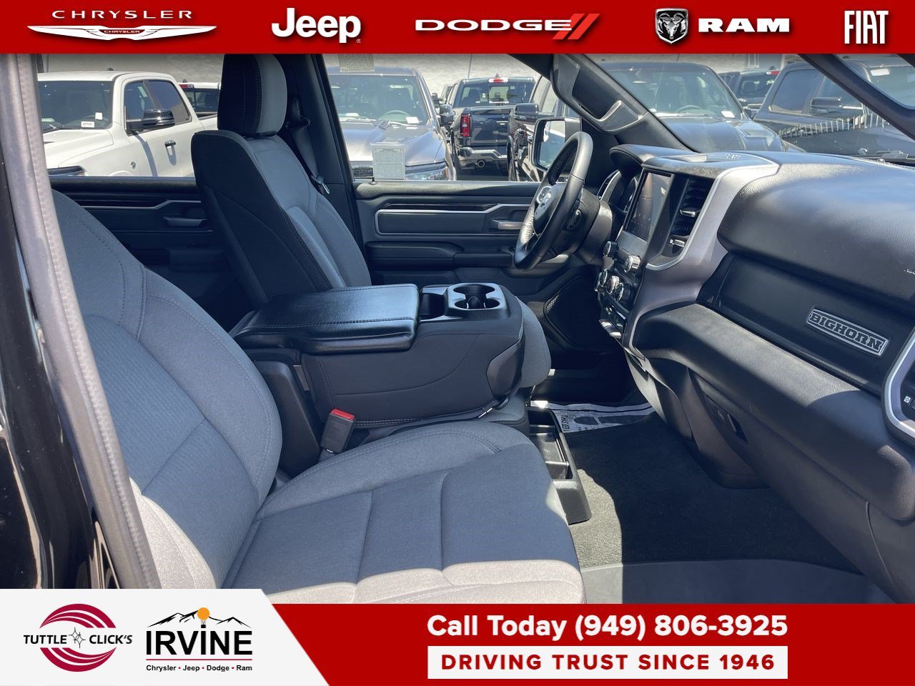 Certified Used 2022 Diamond Black Crystal Pearlcoat Ram Big Horn image 16
