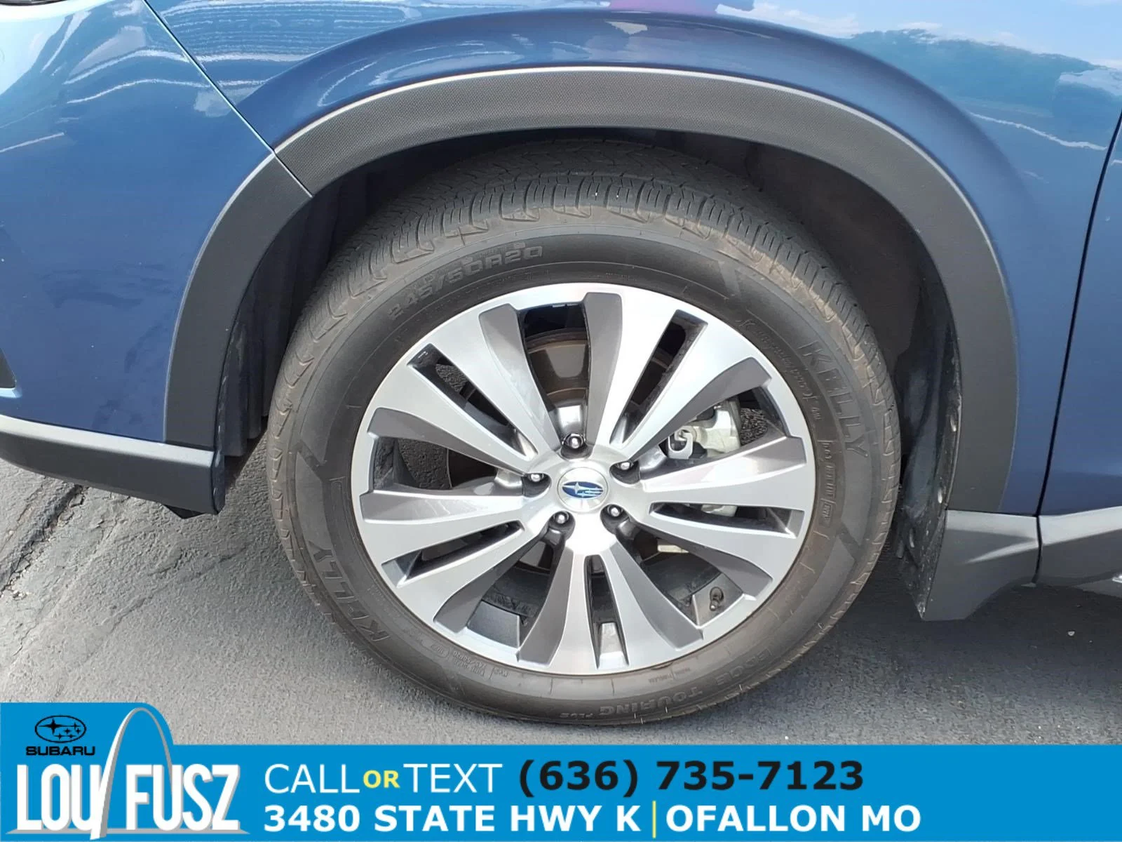 Used 2021 Abyss Blue Pearl Subaru Touring image 31