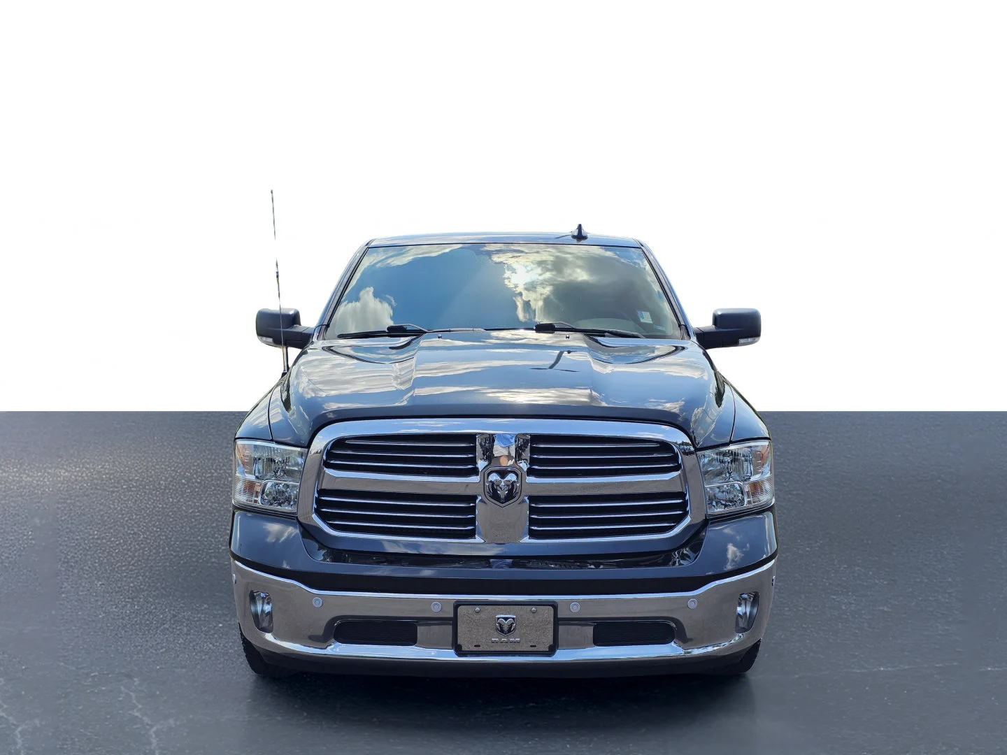Used 2017 Brilliant Black Crystal Pearlcoat Ram Big Horn image 2