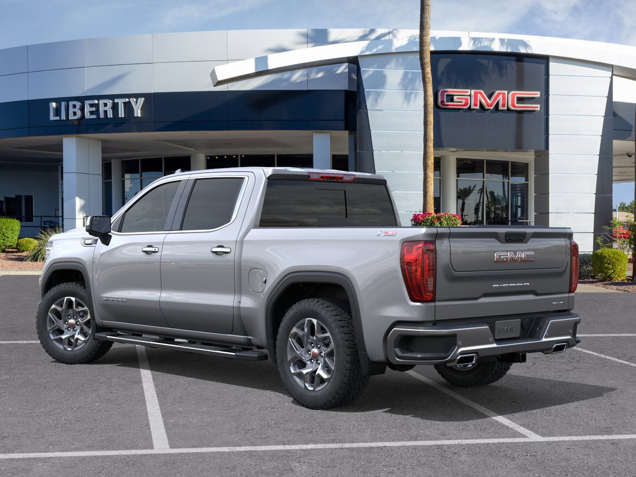 New 2026 Sterling Metallic GMC SLT image 3