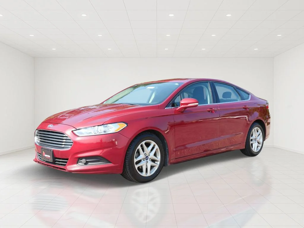 Certified Used 2015 Red Ford SE image 2