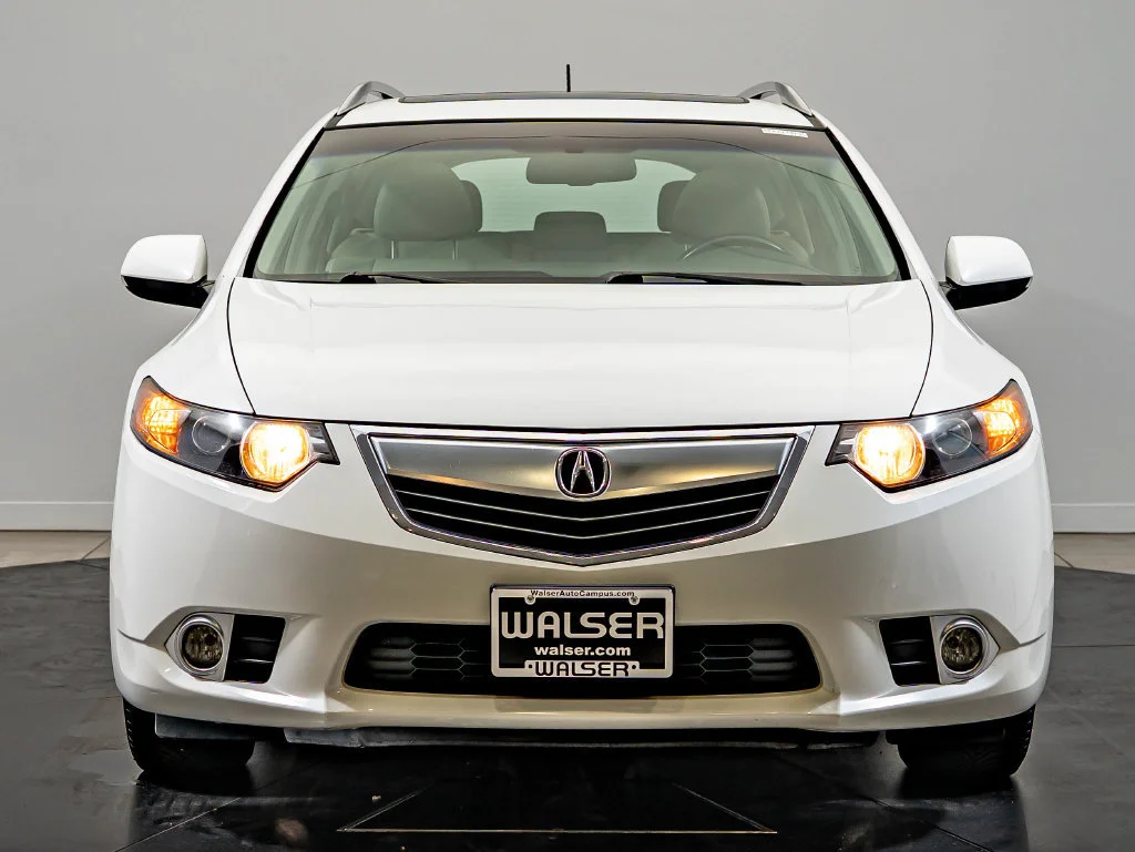 Used 2012 Bellanova White Pearl Acura 5dr Sport Wgn I4 Auto Tech Pkg image 2