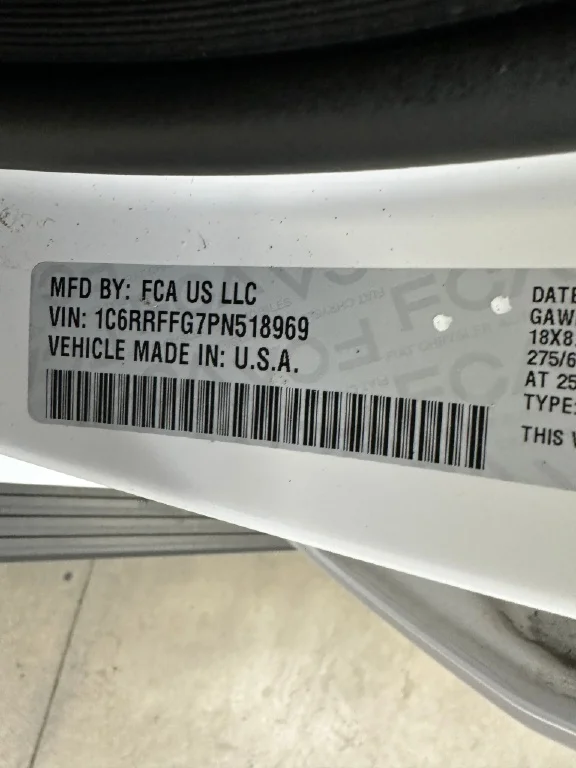 Used 2023 Bright White Clearcoat Ram Big Horn image 38