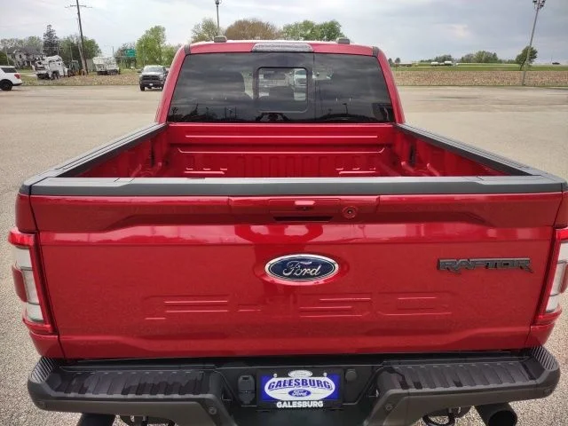 Used 2022 Red Metallic Ford Raptor image 5