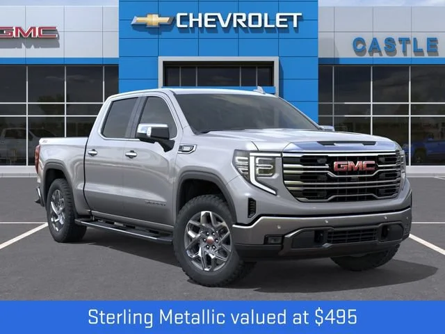 New 2026 Sterling Metallic GMC SLT image 9