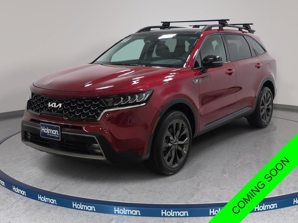 Used 2022 Passion Red Tintcoat Kia X-Line EX image 1