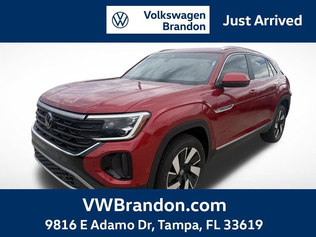 Used 2024 Red Volkswagen 2.0T SEL image 1