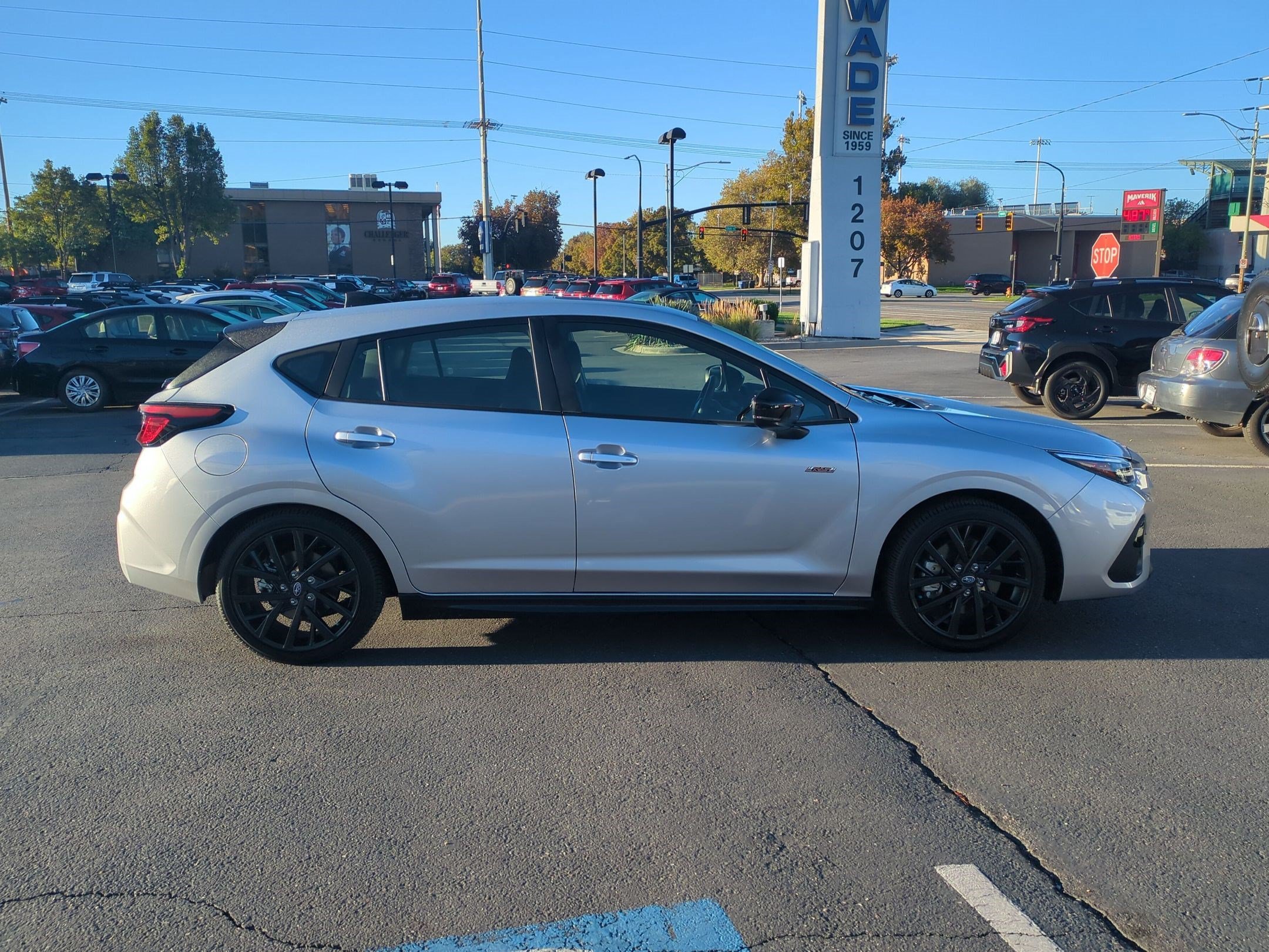 Certified Used 2026 Ice Silver Metallic Subaru RS image 2