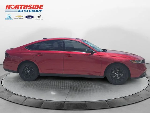 Certified Used 2025 Radiant Red Metallic Honda SE image 8
