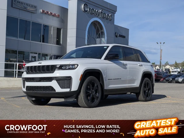 2026 Jeep Grand Cherokee Altitude - - 4x4 - Power Sunroof - Trailer Tow Pkg - 20 Black Wheels - Remote Start & More!