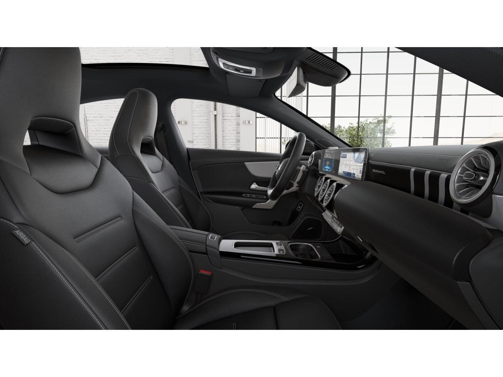 New 2026 Cirrus Silver Metallic Mercedes-Benz AMG® CLA 35 4MATIC® Coupe image 4