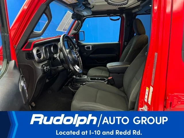 Used 2019 Red Jeep Unlimited Sahara image 13
