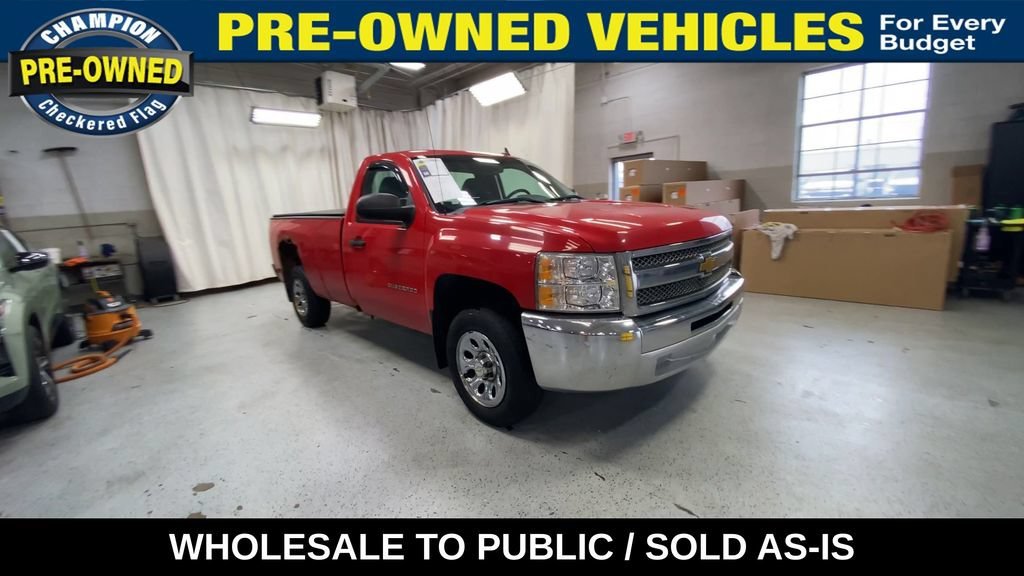 Used 2012 VICTORY RED Chevrolet Work Truck image 6