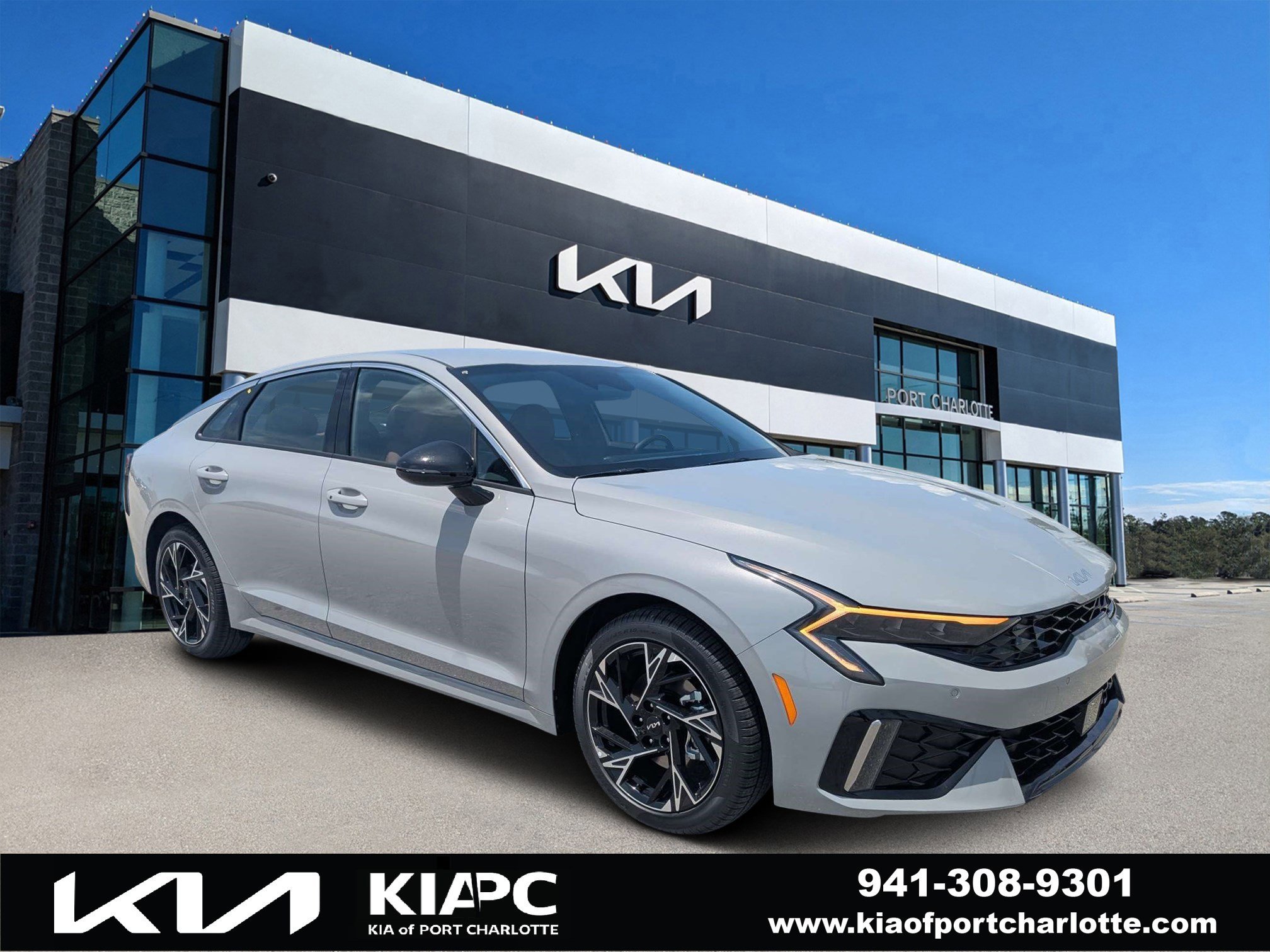 New 2026 Wolf Gray Kia GT-Line FWD image 1