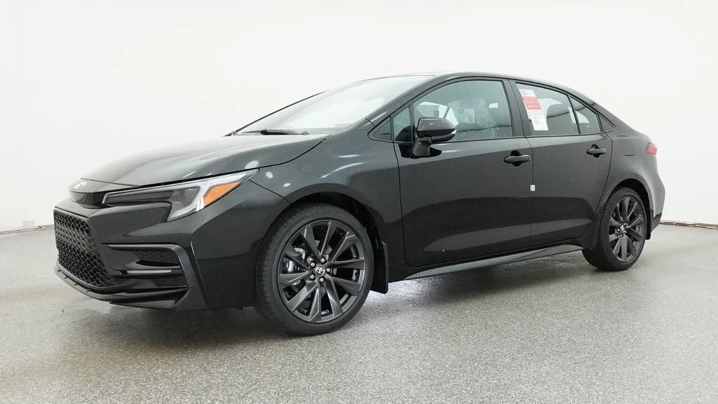 New 2026 Midnight Black Metallic Toyota SE image 6